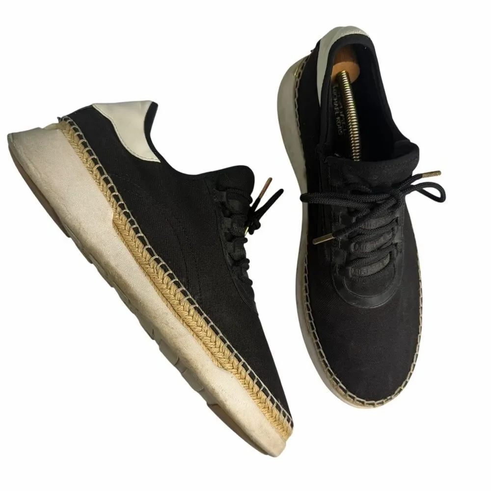 Michael Kors Finch Canvas and Leather sneakers